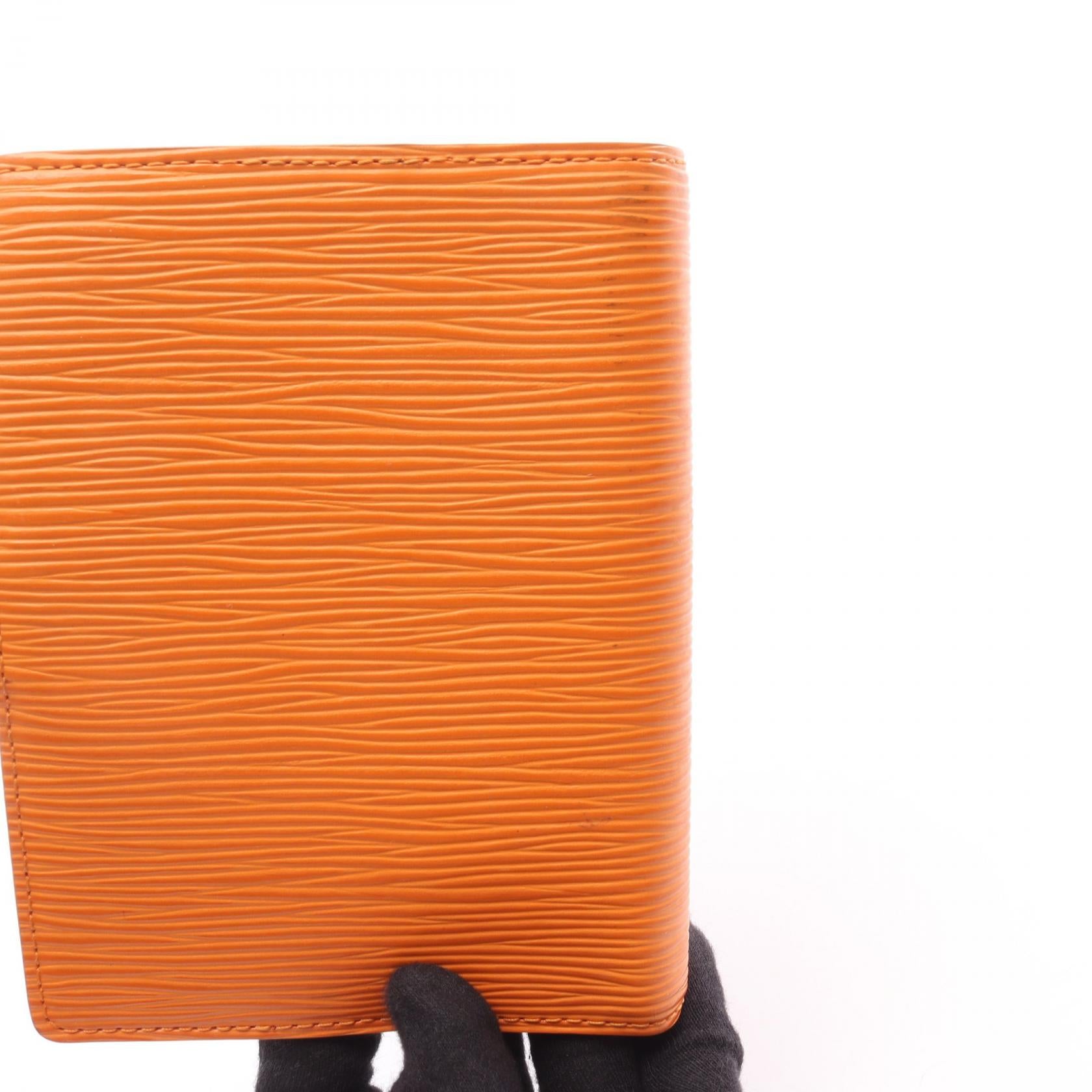 アジェンダPM エピ マンダリン 手帳カバー レザー オレンジ ルイヴィトン 財布・小物 LOUIS VUITTON