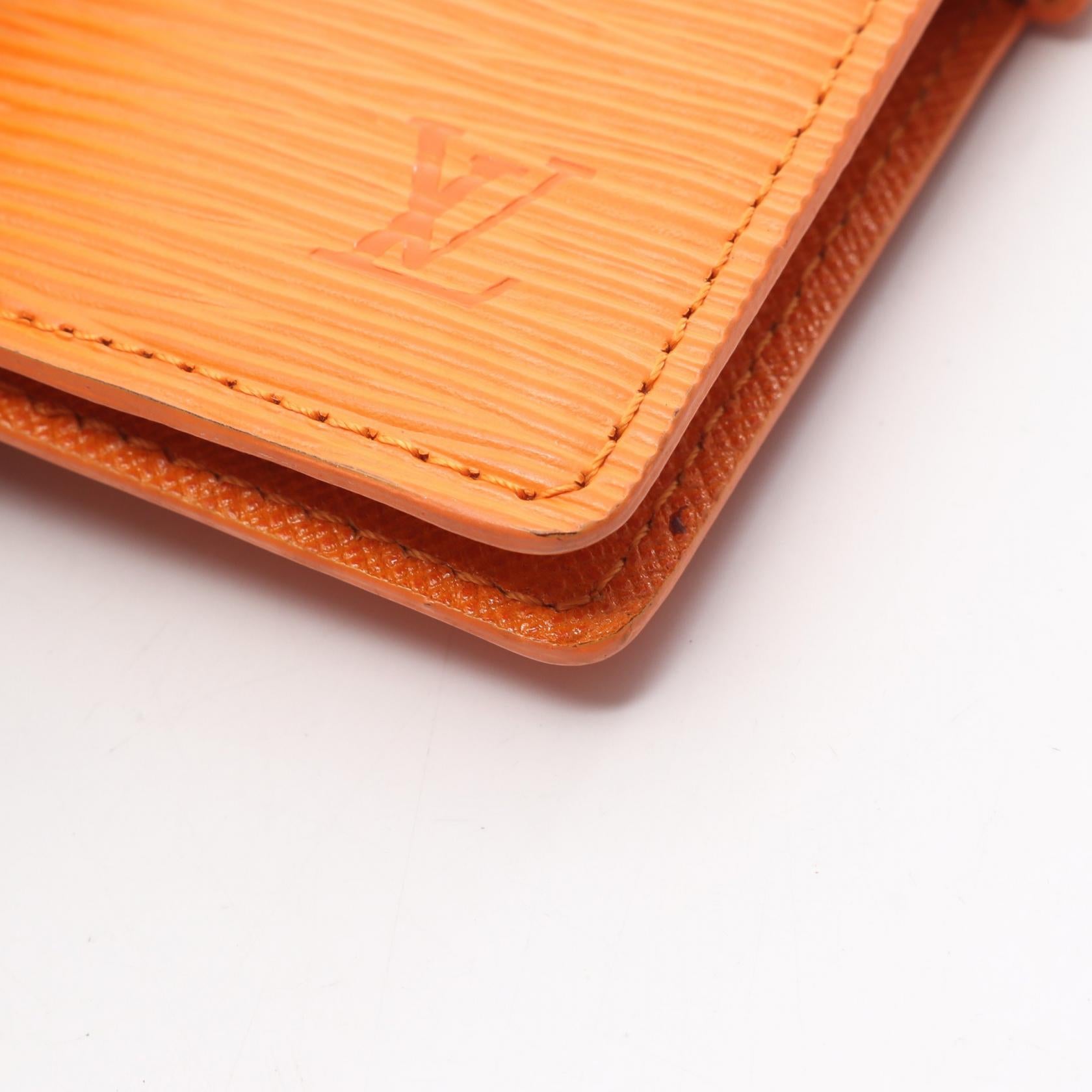 アジェンダPM エピ マンダリン 手帳カバー レザー オレンジ ルイヴィトン 財布・小物 LOUIS VUITTON