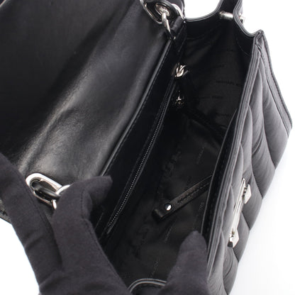 WHITNEY ホイットニー 2WAY ハンドバッグ レザー ブラック マイケルコース バッグ MICHAEL KORS