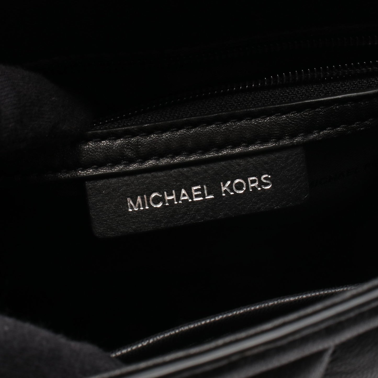 WHITNEY ホイットニー 2WAY ハンドバッグ レザー ブラック マイケルコース バッグ MICHAEL KORS