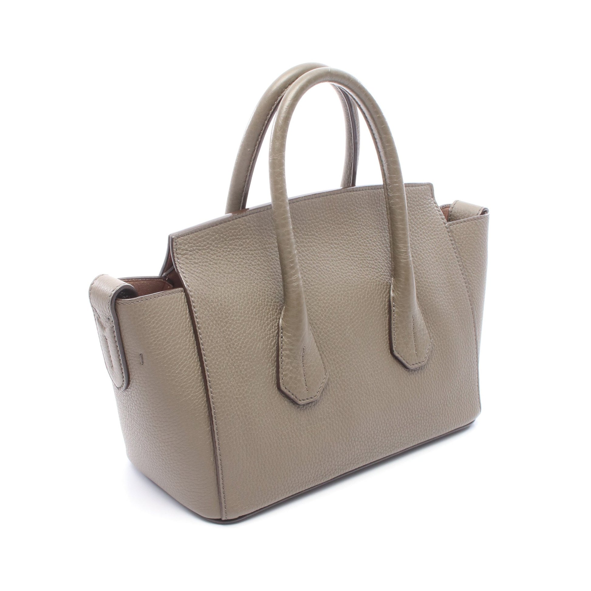 SOMMET ソメット スモール ハンドバッグ レザー グレー バリー バッグ BALLY
