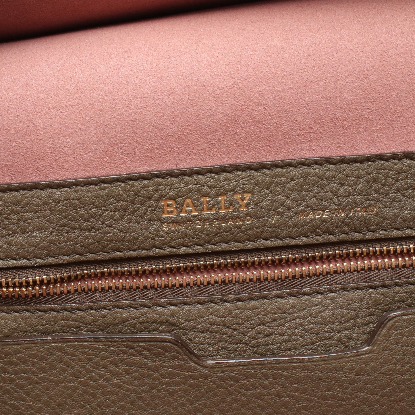 SOMMET ソメット スモール ハンドバッグ レザー グレー バリー バッグ BALLY