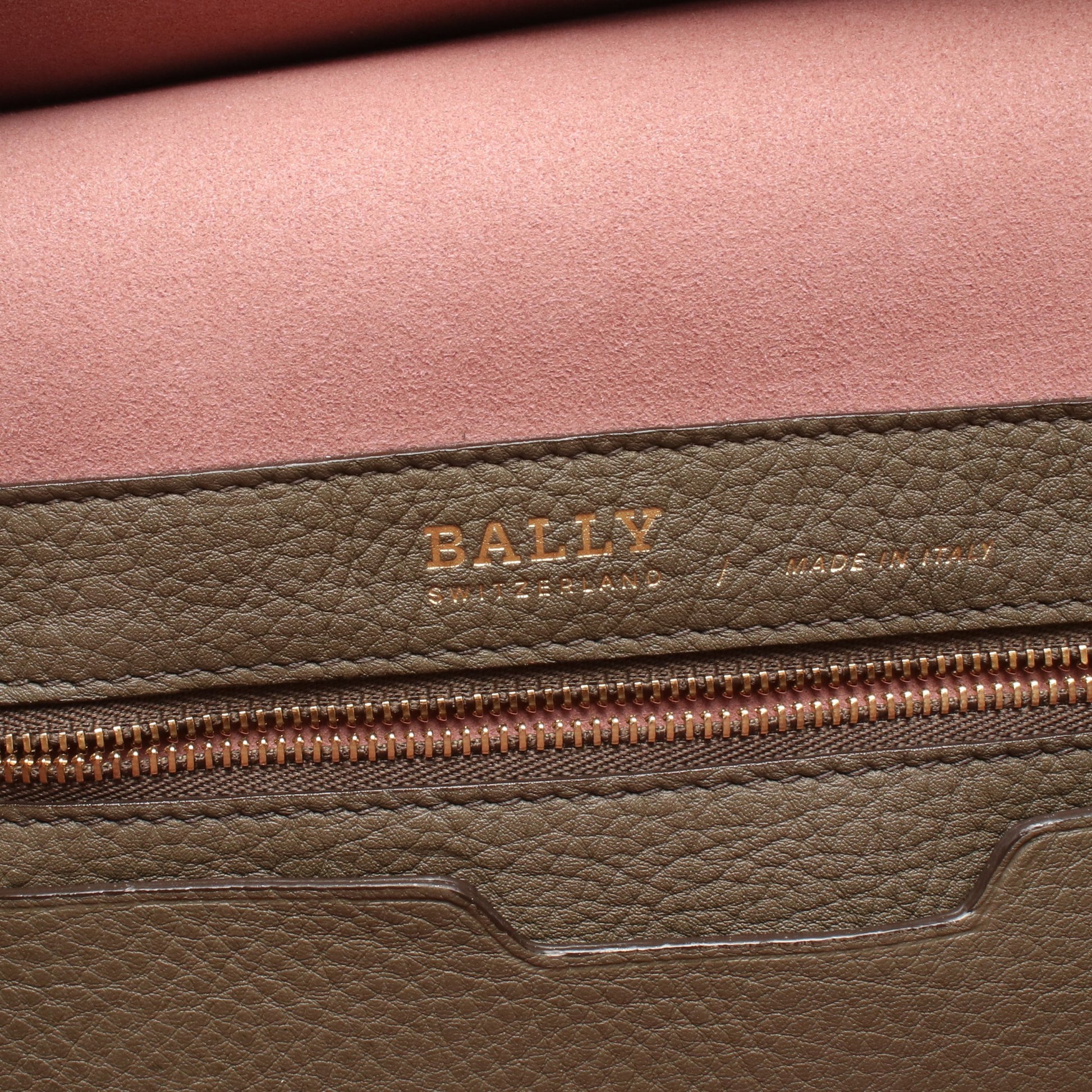 SOMMET ソメット スモール ハンドバッグ レザー グレー バリー バッグ BALLY