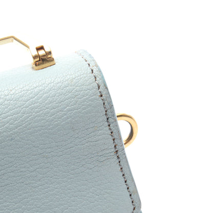 MADRAS マドラス 2WAY ハンドバッグ レザー ライトブルー ライトグリーン ピンク ミュウミュウ バッグ miu miu