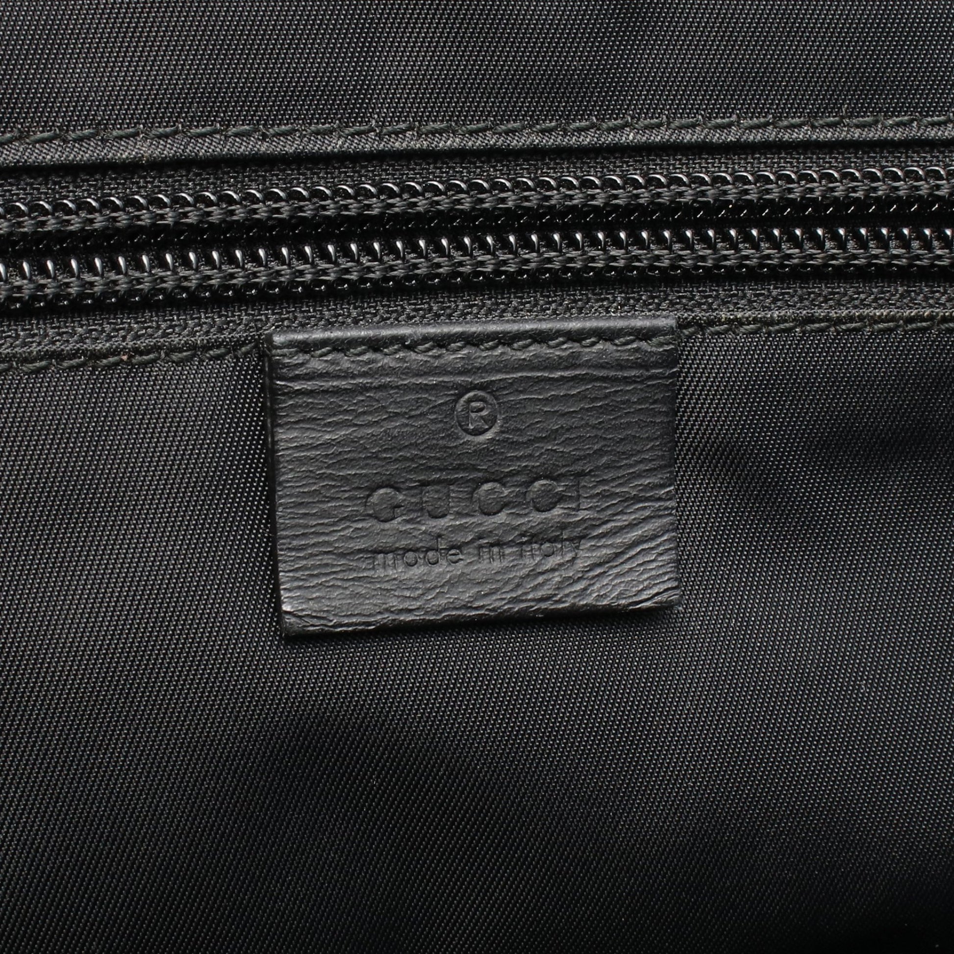 グッチシマ シェリーライン ハンドバッグ トートバッグ レザー ブラック グッチ バッグ GUCCI
