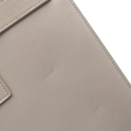 クラシック サック ド ジュール 2WAY ハンドバッグ レザー グレー サンローランパリ バッグ SAINT LAURENT PARIS