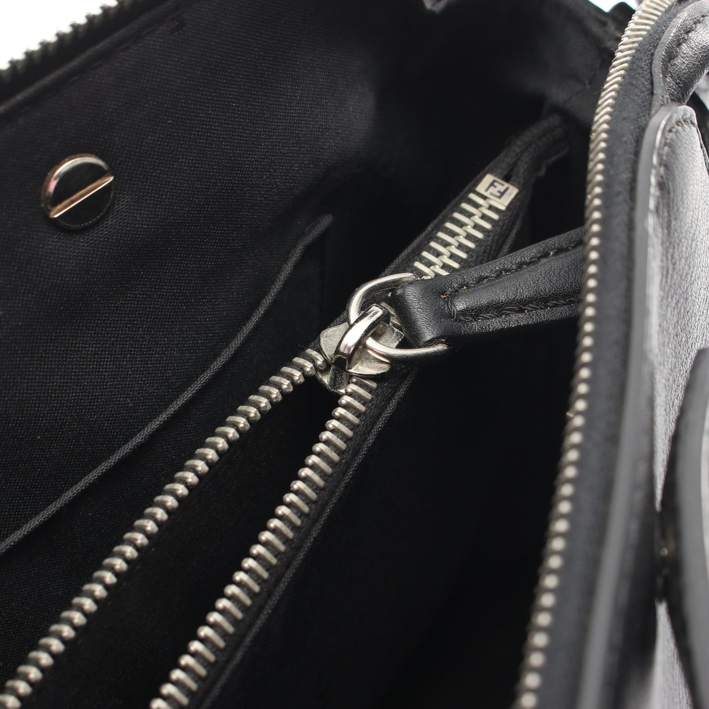 バイザウェイ 2WAY ハンドバッグ レザー ブラック フェンディ バッグ FENDI