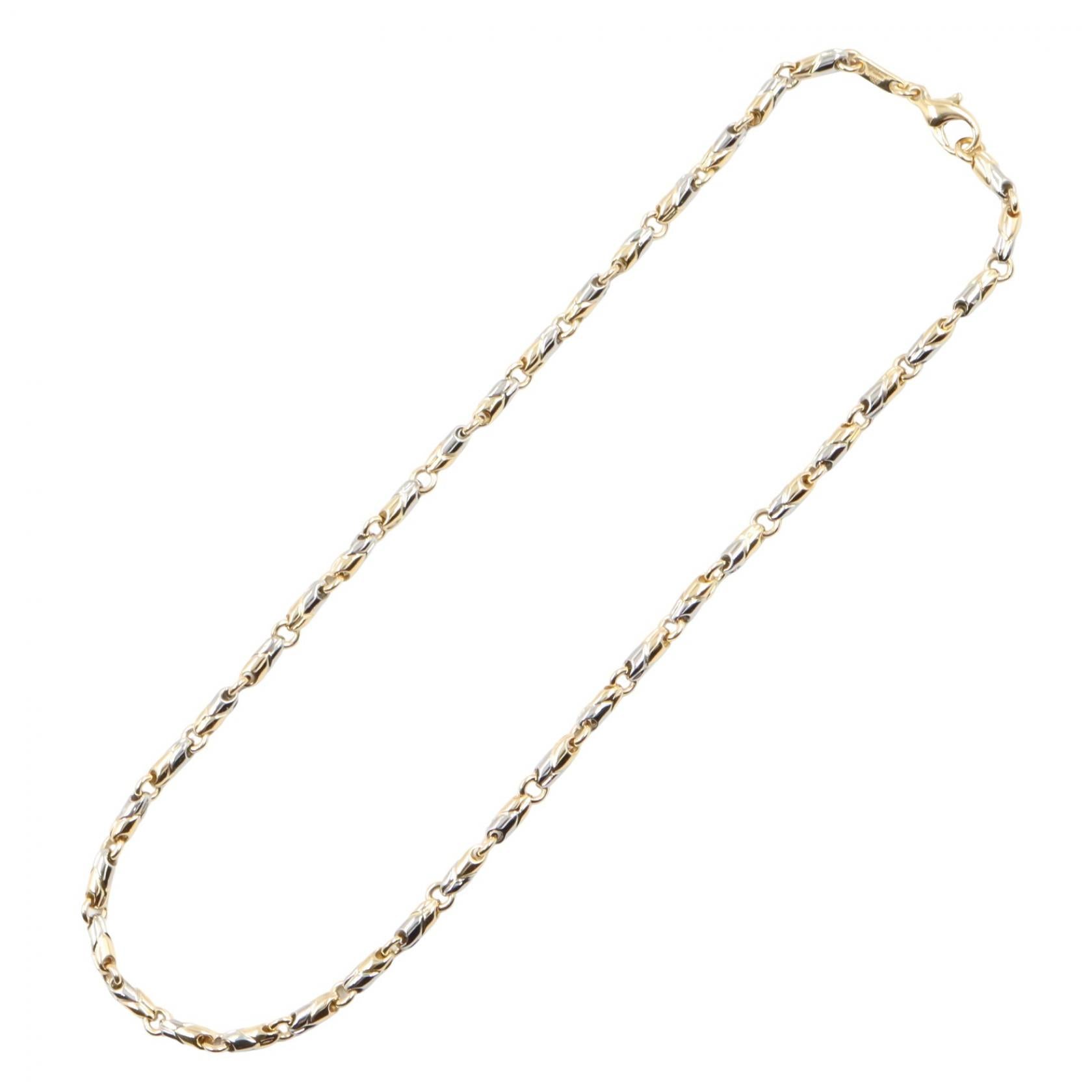 パッソ ドッピオ ネックレス ネックレス K18YG ステンレススチール イエローゴールド シルバー ブルガリ アクセサリー BVLGARI