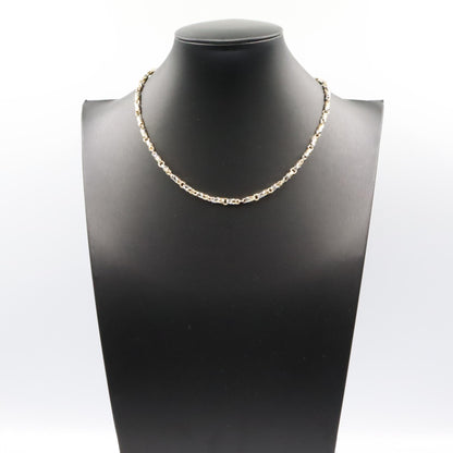 パッソ ドッピオ ネックレス ネックレス K18YG ステンレススチール イエローゴールド シルバー ブルガリ アクセサリー BVLGARI