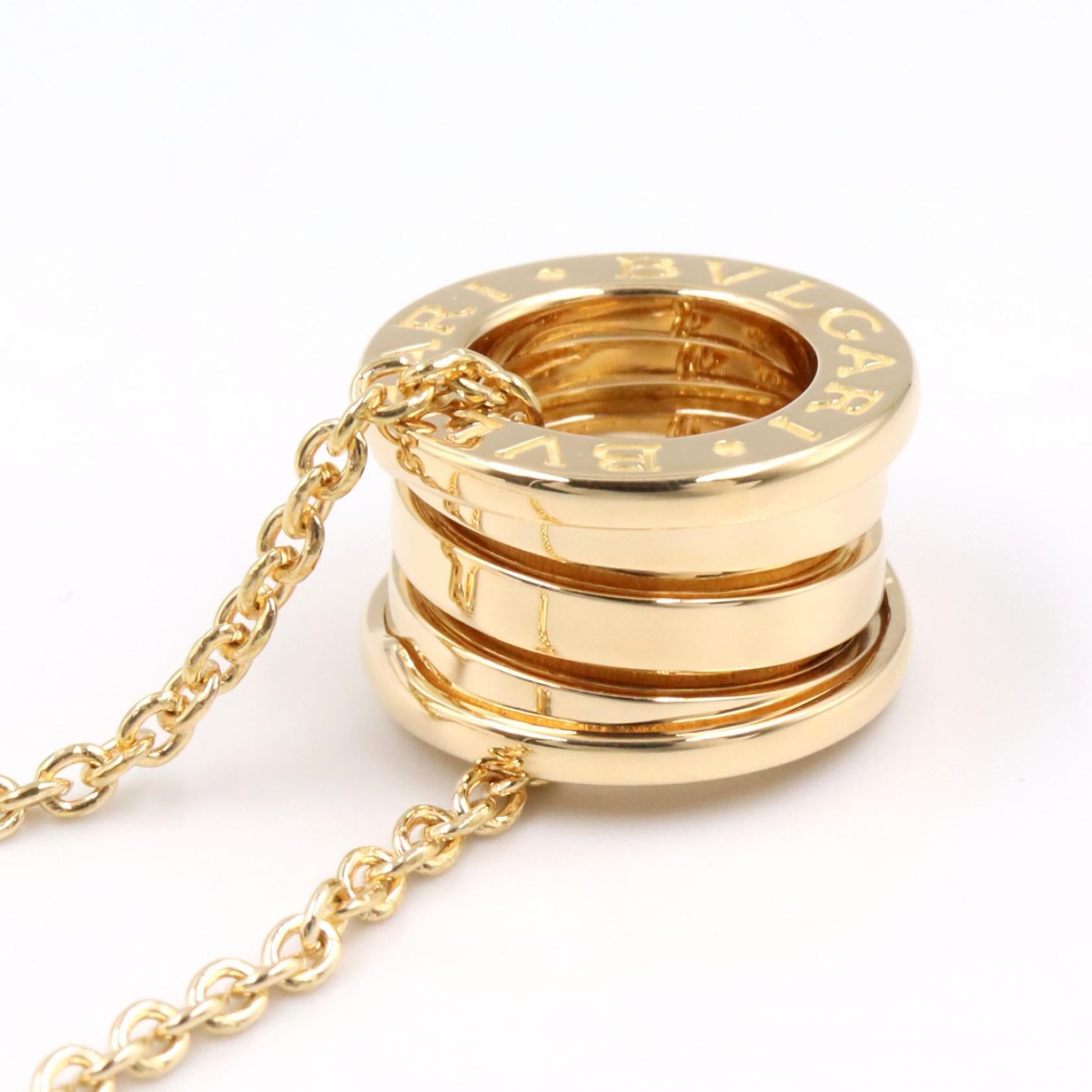 B-zero1 ビーゼロワン ネックレス ネックレス K18YG イエローゴールド ブルガリ アクセサリー BVLGARI