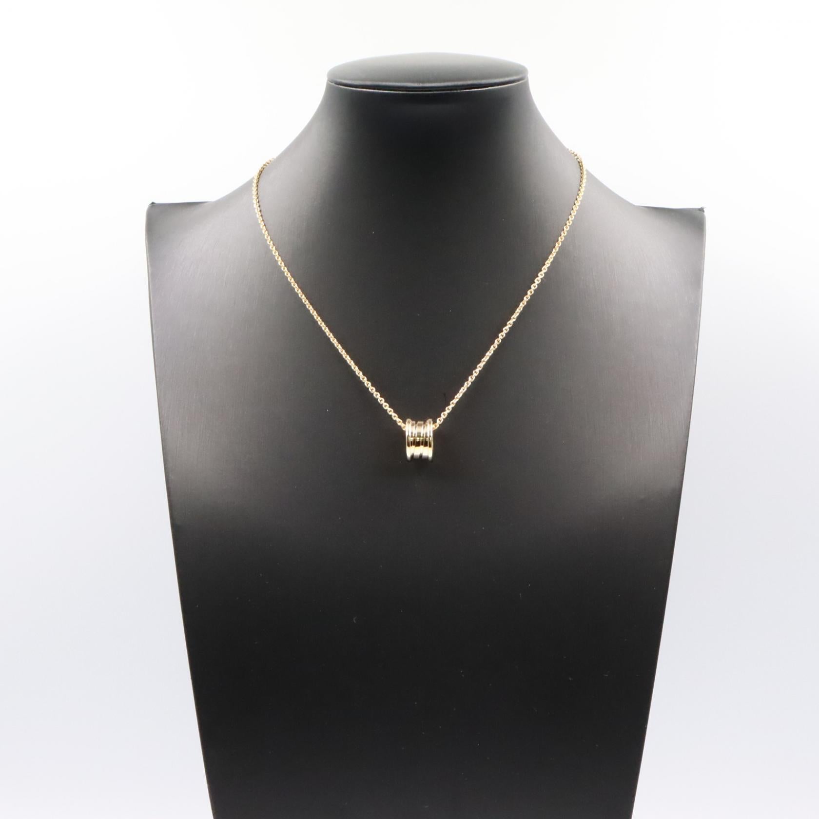 B-zero1 ビーゼロワン ネックレス ネックレス K18YG イエローゴールド ブルガリ アクセサリー BVLGARI