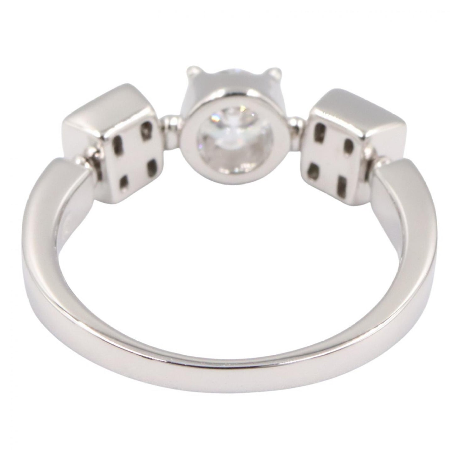 ルチア ダイヤ リング リング 指輪 K18WG ダイヤモンド ホワイトゴールド クリア ブルガリ アクセサリー BVLGARI