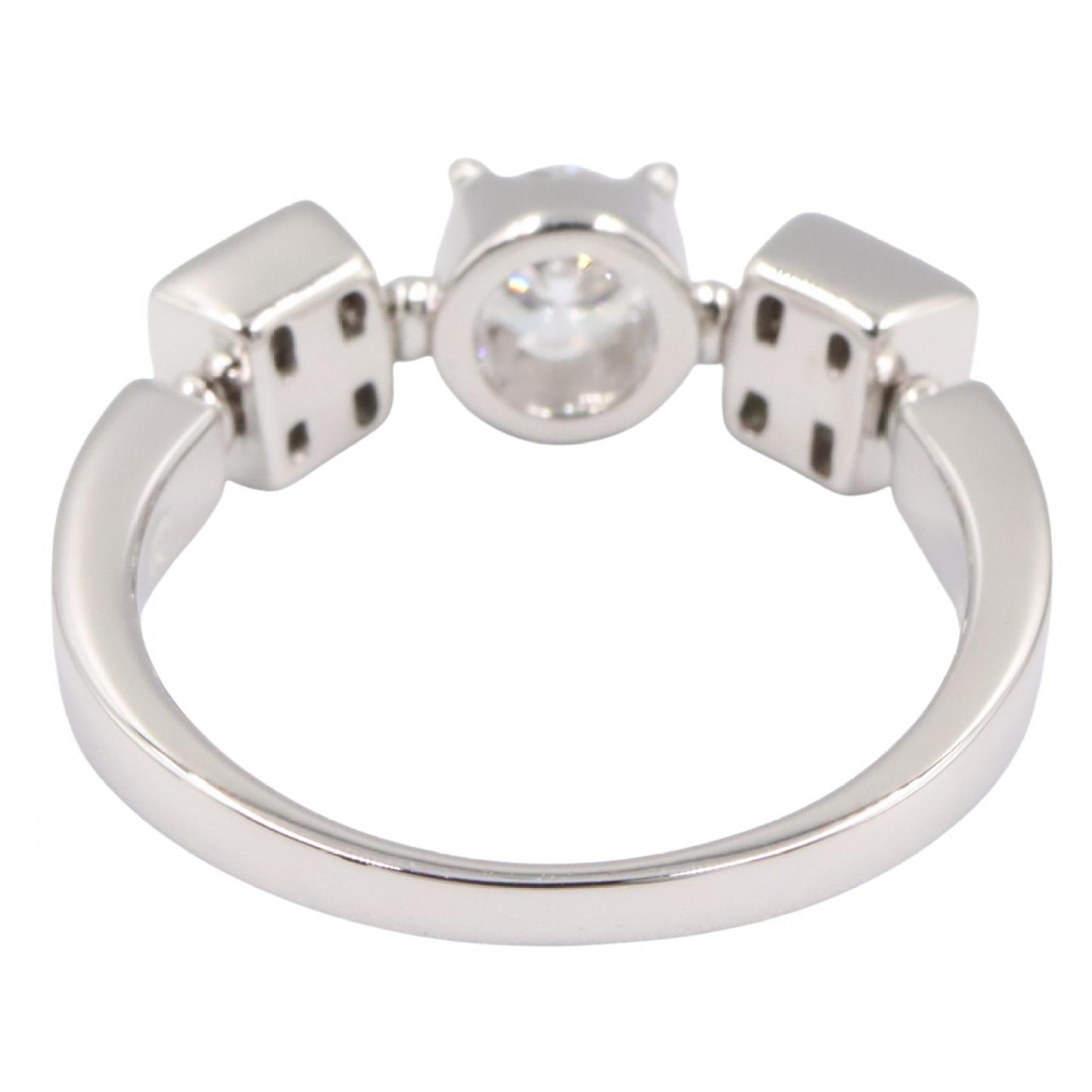 ルチア ダイヤ リング リング 指輪 K18WG ダイヤモンド ホワイトゴールド クリア ブルガリ アクセサリー BVLGARI