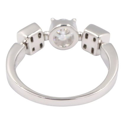 ルチア ダイヤ リング リング 指輪 K18WG ダイヤモンド ホワイトゴールド クリア ブルガリ アクセサリー BVLGARI