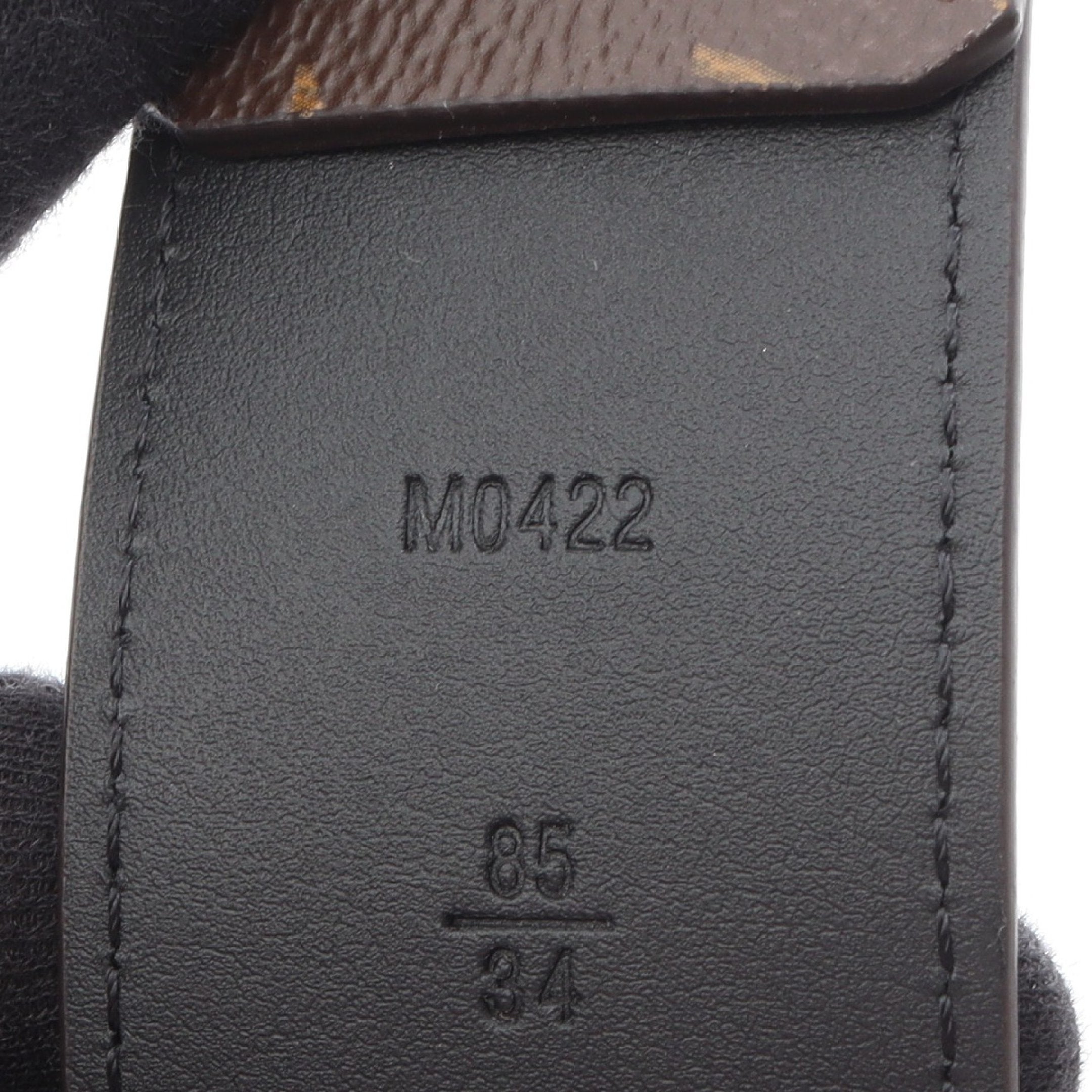ベルト LV ピラミッド 40MM モノグラム ベルト PVC レザー ブラウン