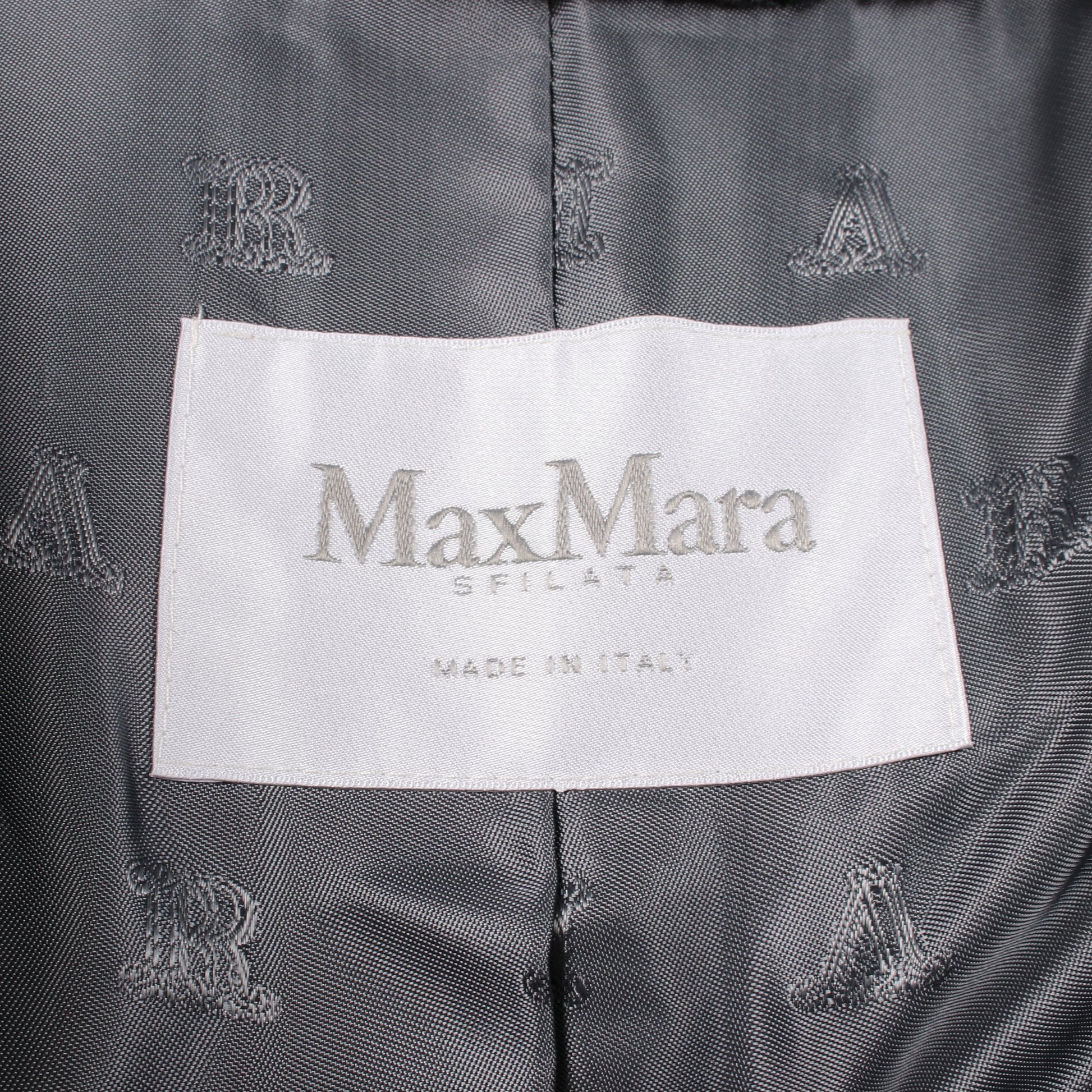 カディアック テディベア オーバーサイズ コート ウール アルパカ グレー マックスマーラ アウター Max Mara