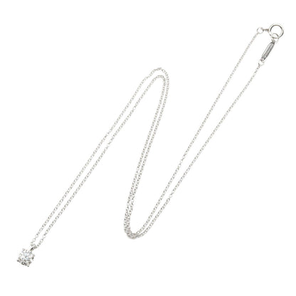 ソリティア ダイヤ ネックレス ネックレス PT950 ダイヤモンド プラチナ クリア ティファニー アクセサリー TIFFANY & Co.