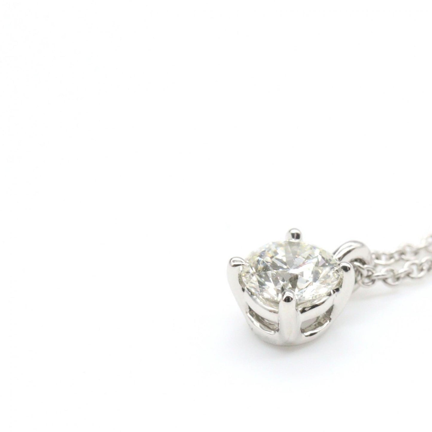 ソリティア ダイヤ ネックレス ネックレス PT950 ダイヤモンド プラチナ クリア ティファニー アクセサリー TIFFANY & Co.