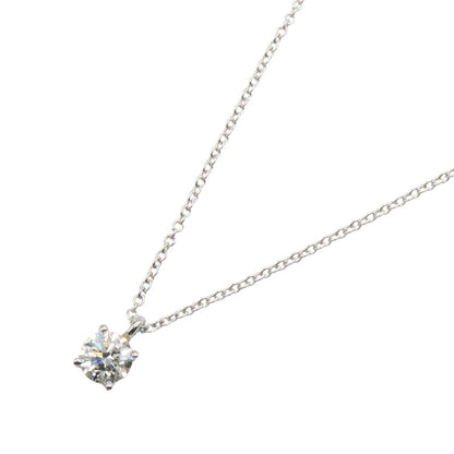 ソリティア ダイヤ ネックレス ネックレス PT950 ダイヤモンド プラチナ クリア ティファニー アクセサリー TIFFANY & Co.