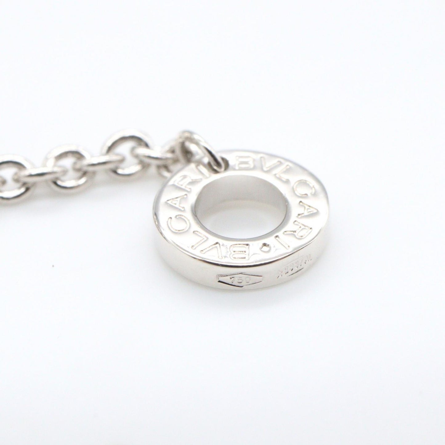 B-zero1 ビーゼロワン エレメントネックレス ネックレス K18WG ホワイトゴールド ブルガリ アクセサリー BVLGARI