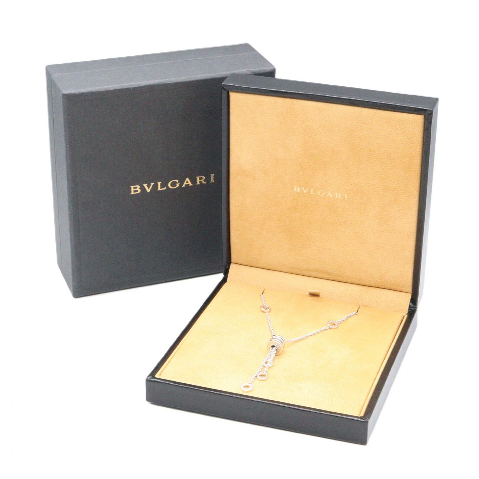 B-zero1 ビーゼロワン エレメントネックレス ネックレス K18WG ホワイトゴールド ブルガリ アクセサリー BVLGARI
