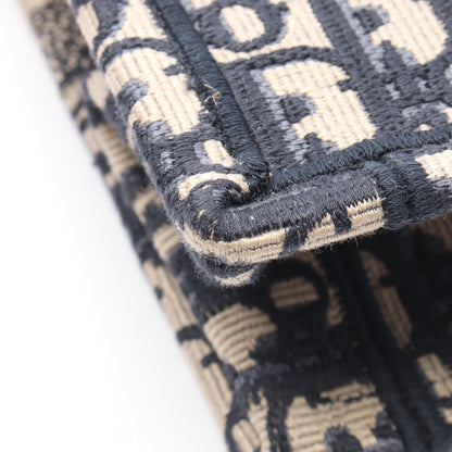 BOOK TOTE ブックトート ミディアム ハンドバッグ トートバッグ キャンバス ネイビー ベージュ クリスチャンディオール バッグ Christian Dior