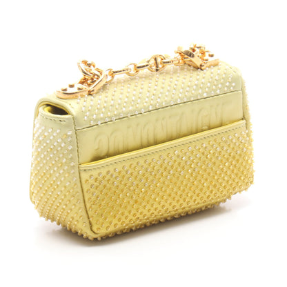 CARO MICRO カロ マイクロ チェーンショルダーバッグ レザー イエロー クリスチャンディオール バッグ Christian Dior