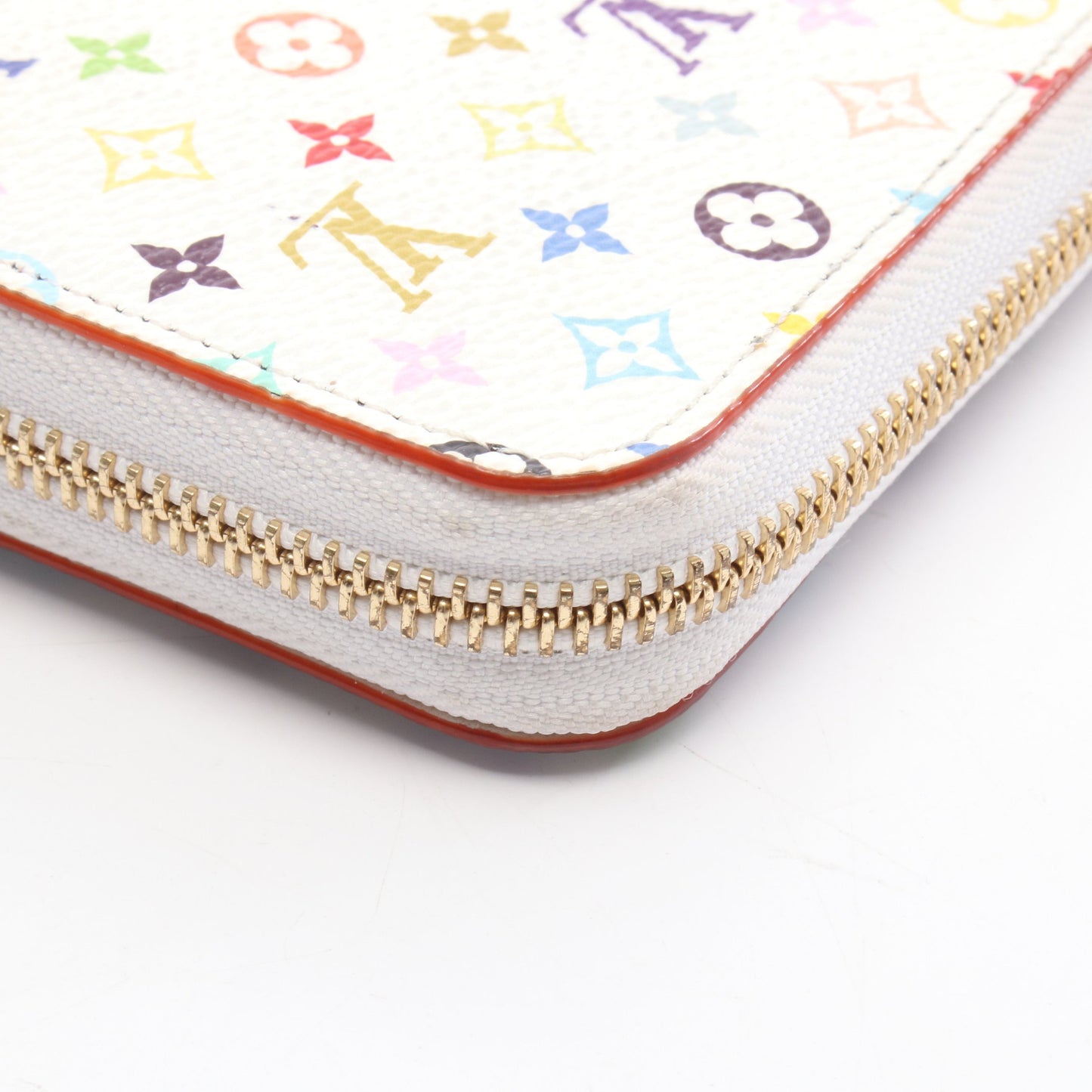 LV × TM ジッピーウォレット ラウンドファスナー長財布 PVC ホワイト ルイヴィトン 財布・小物 LOUIS VUITTON