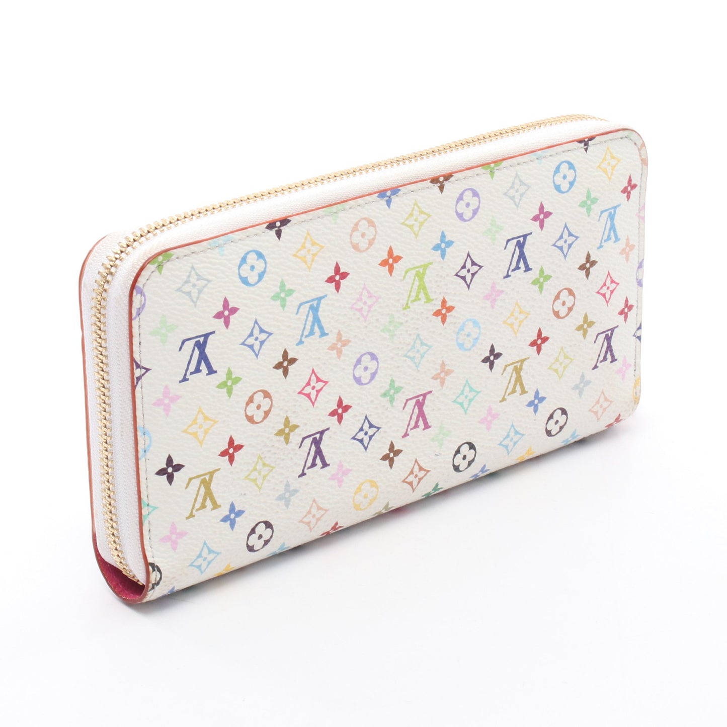 LV × TM ジッピーウォレット ラウンドファスナー長財布 PVC ホワイト ルイヴィトン 財布・小物 LOUIS VUITTON
