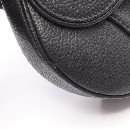 サドル ショルダーバッグ レザー ブラック クリスチャンディオール バッグ Christian Dior