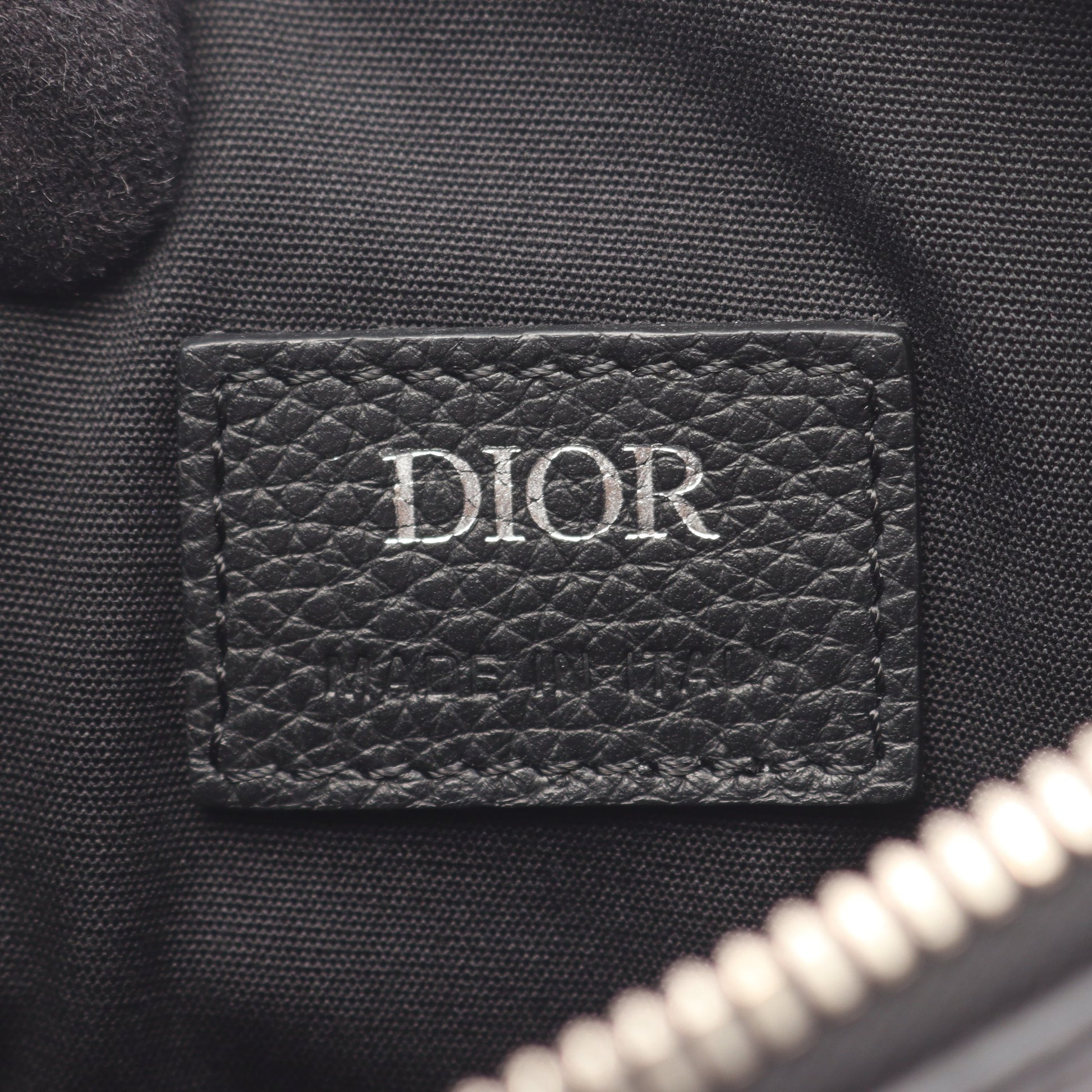 サドル ショルダーバッグ レザー ブラック クリスチャンディオール バッグ Christian Dior