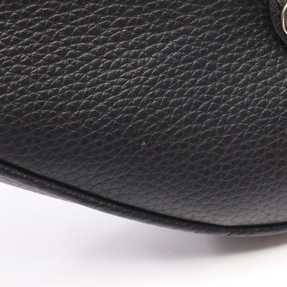 サドル ショルダーバッグ レザー ブラック クリスチャンディオール バッグ Christian Dior