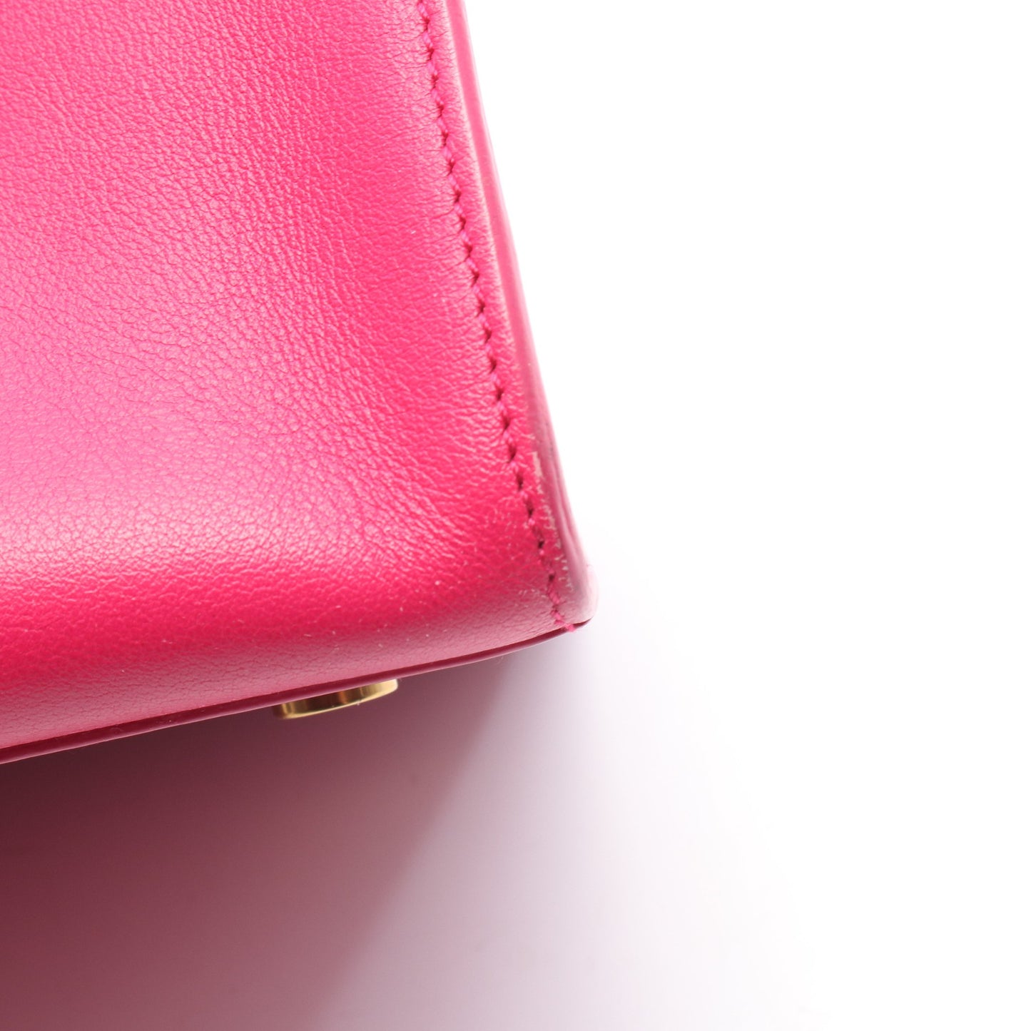 ベイビーカバス YSLライン 2WAY ハンドバッグ レザー ピンク サンローランパリ バッグ SAINT LAURENT PARIS