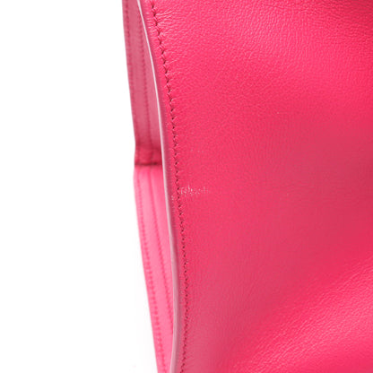 ベイビーカバス YSLライン 2WAY ハンドバッグ レザー ピンク サンローランパリ バッグ SAINT LAURENT PARIS