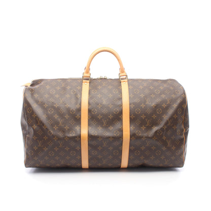 キーポル60 モノグラム ボストンバッグ PVC レザー ブラウン ルイヴィトン バッグ LOUIS VUITTON