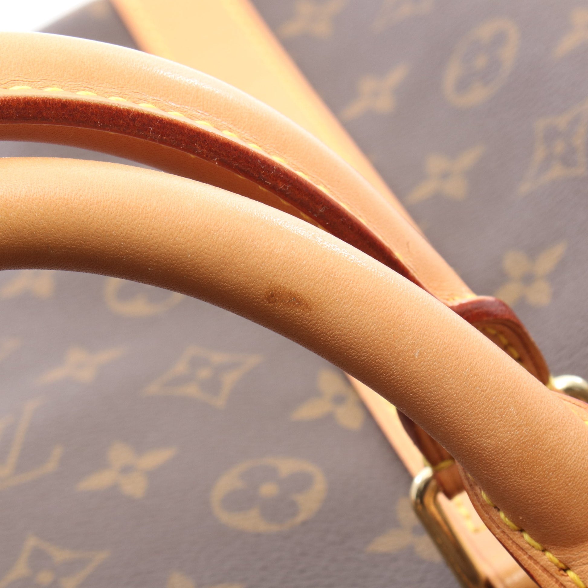 キーポル60 モノグラム ボストンバッグ PVC レザー ブラウン ルイヴィトン バッグ LOUIS VUITTON