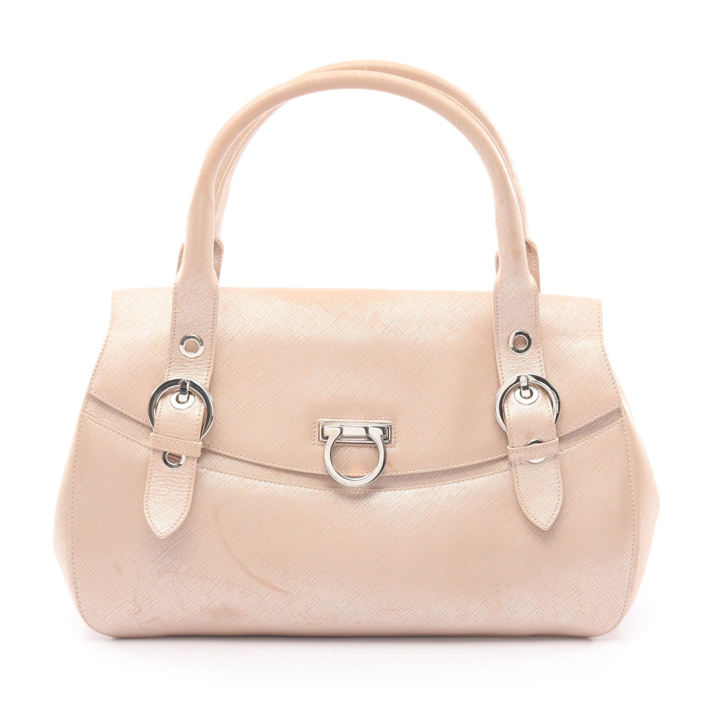 ガンチーニ ハンドバッグ レザー ピンク サルヴァトーレフェラガモ バッグ Salvatore Ferragamo