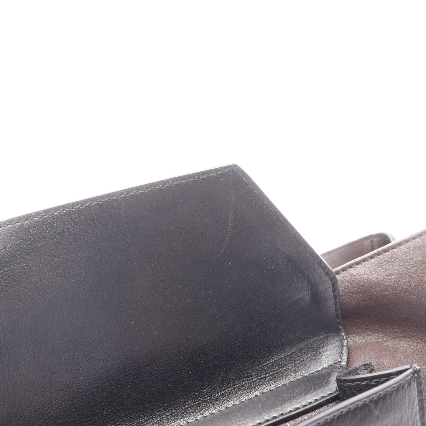 イントレチャート ハンドバッグ トートバッグ レザー ブラック マルチカラー ボッテガヴェネタ バッグ BOTTEGA VENETA