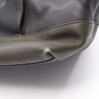 イントレチャート ハンドバッグ トートバッグ レザー ブラック マルチカラー ボッテガヴェネタ バッグ BOTTEGA VENETA