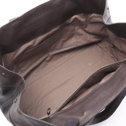 イントレチャート ハンドバッグ トートバッグ レザー ブラック マルチカラー ボッテガヴェネタ バッグ BOTTEGA VENETA