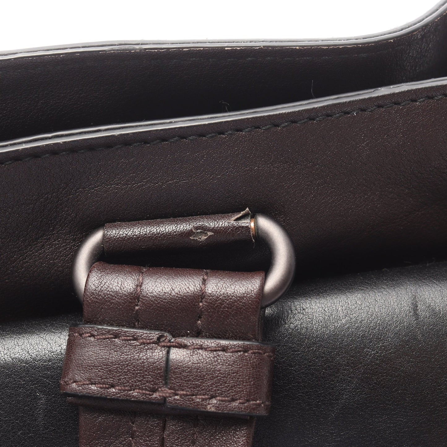 イントレチャート ハンドバッグ トートバッグ レザー ブラック マルチカラー ボッテガヴェネタ バッグ BOTTEGA VENETA