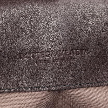イントレチャート ハンドバッグ トートバッグ レザー ブラック マルチカラー ボッテガヴェネタ バッグ BOTTEGA VENETA