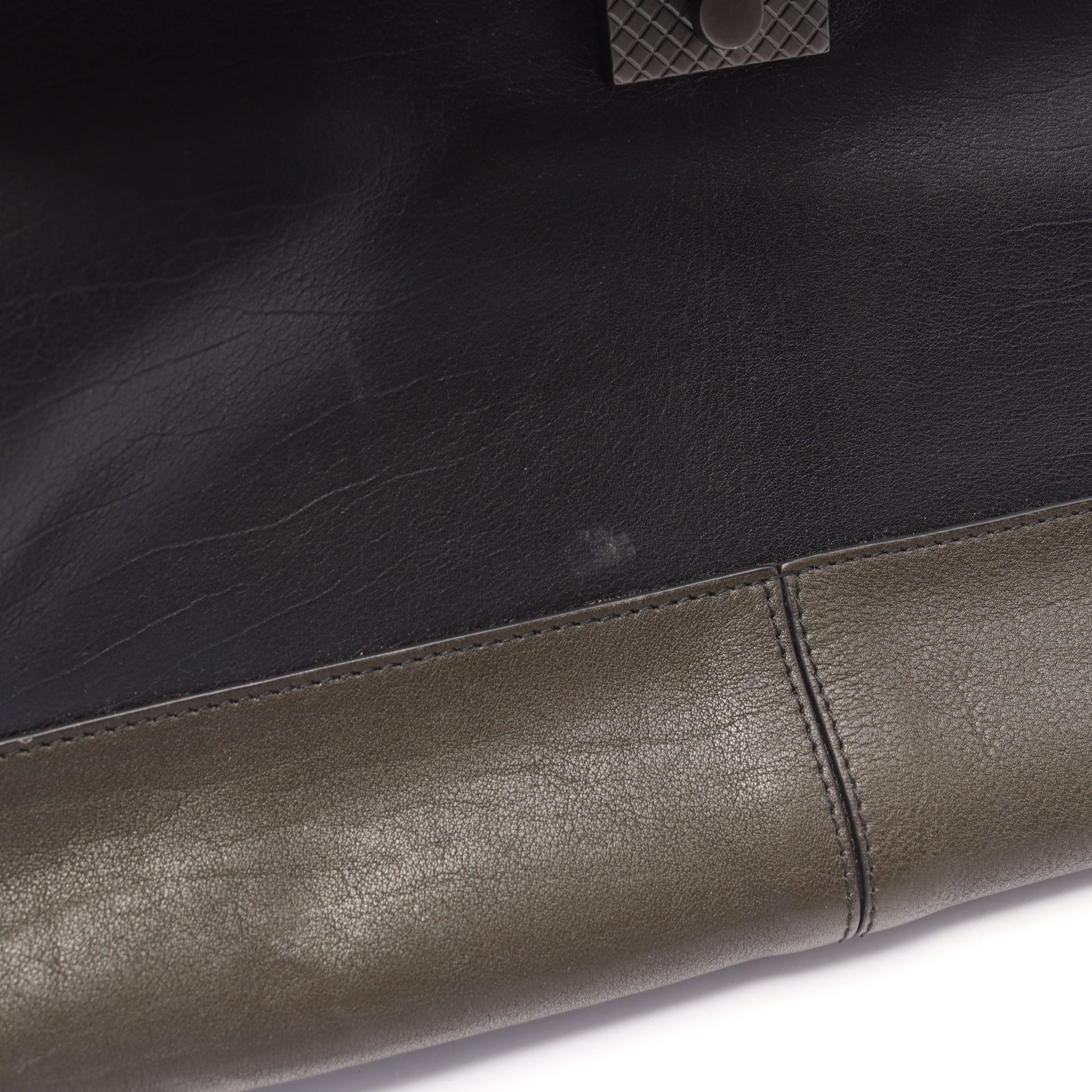 イントレチャート ハンドバッグ トートバッグ レザー ブラック マルチカラー ボッテガヴェネタ バッグ BOTTEGA VENETA
