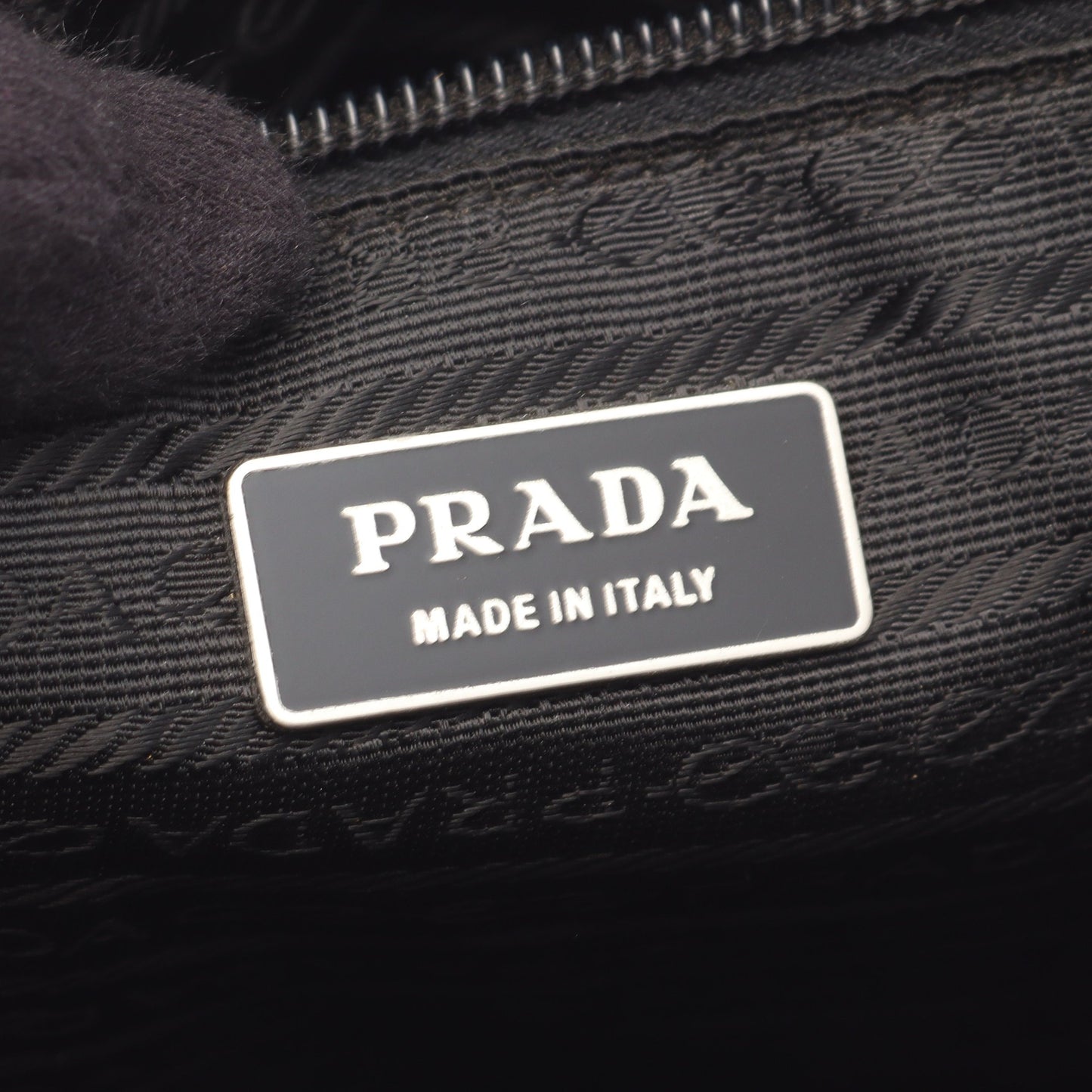 メッセンジャーバッグ ショルダーバッグ ナイロン サフィアーノレザー ブラック プラダ バッグ PRADA