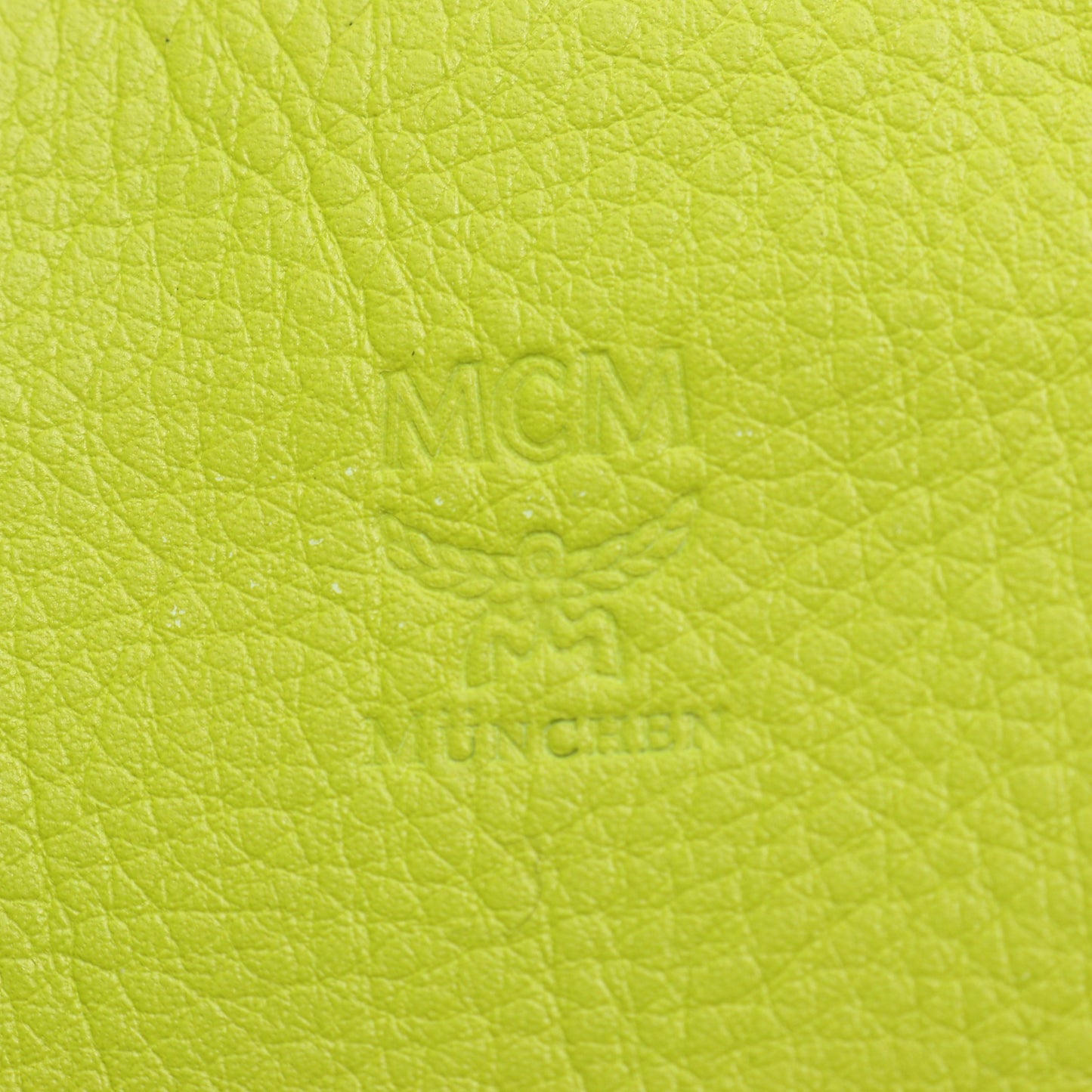 ヴィセトス ラウンドファスナー財布 レザー ライトグリーン エムシーエム 財布・小物 MCM