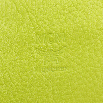 ヴィセトス ラウンドファスナー財布 レザー ライトグリーン エムシーエム 財布・小物 MCM