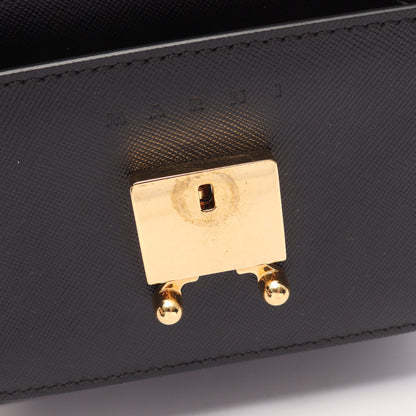 TRUNK BAG MINI トランクバッグ ミニ ショルダーバッグ レザー ライトグレー ブラック オレンジ マルニ バッグ MARNI