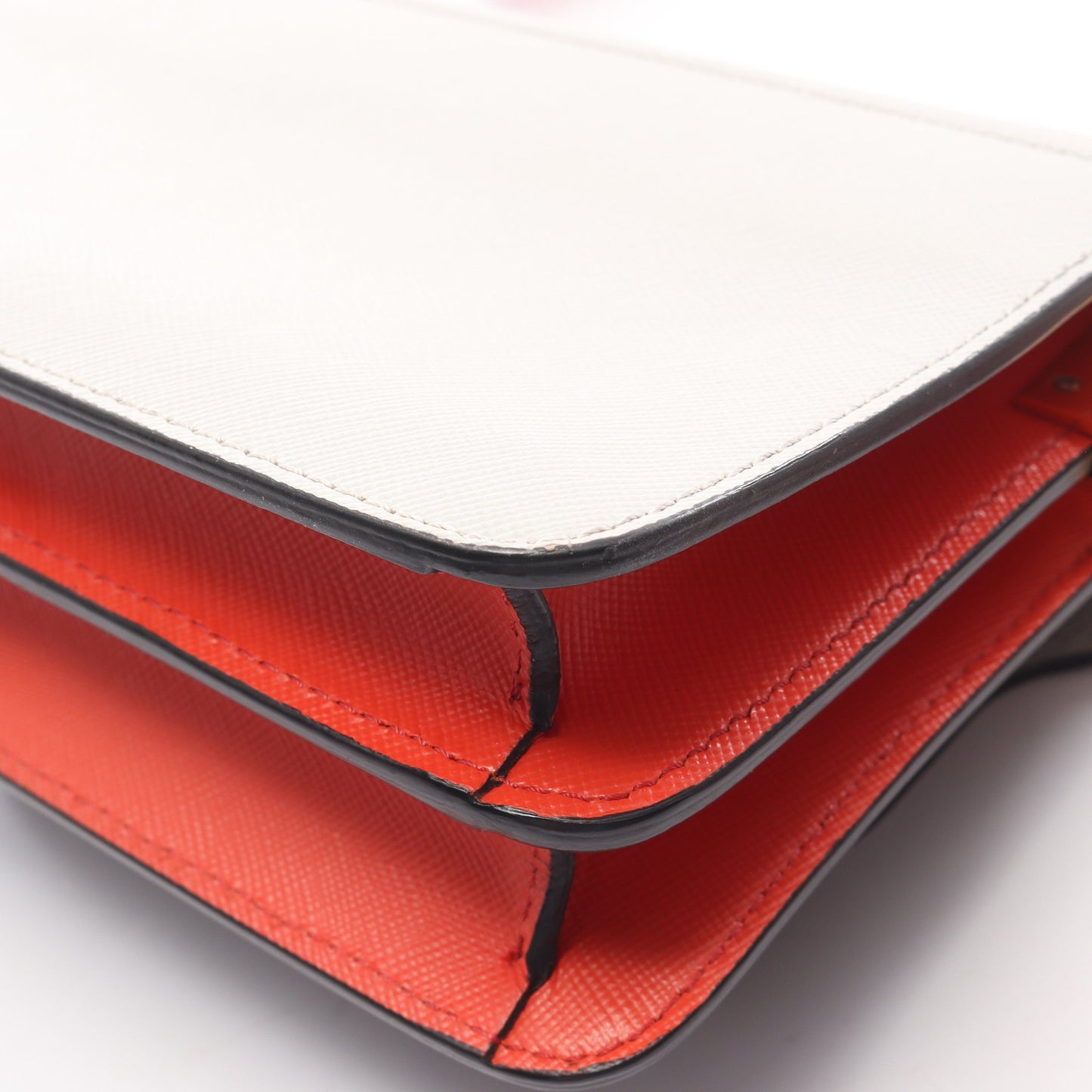 TRUNK BAG MINI トランクバッグ ミニ ショルダーバッグ レザー ライトグレー ブラック オレンジ マルニ バッグ MARNI