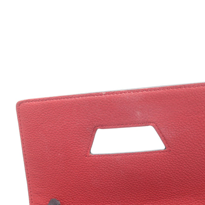 バルセロナ ショルダーバッグ レザー レッド ロエベ バッグ LOEWE