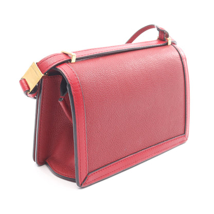 バルセロナ ショルダーバッグ レザー レッド ロエベ バッグ LOEWE
